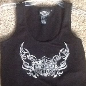 Harley Davidson motor cycles tank top