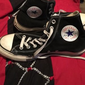 Black converse