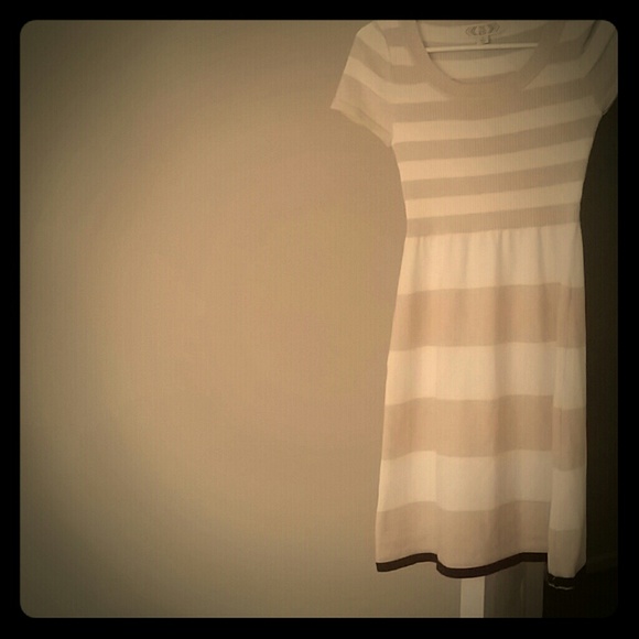 Sweater dress.