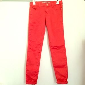Orange Skinny Jeans