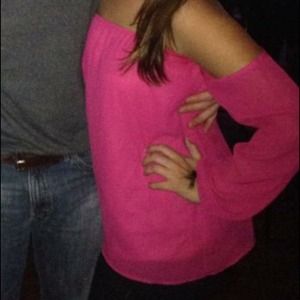 Strapless top with attached sleeves