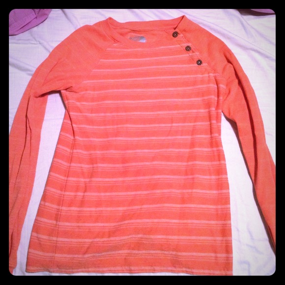 North Face sweater.