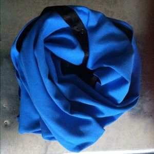 Blue vinyasa scarf