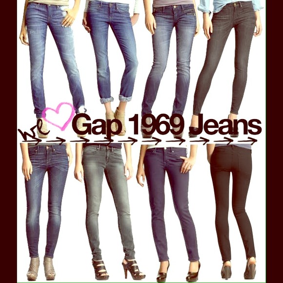 GAP ALWAYS SKINNY DARK WASH👖❤️