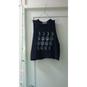 Brandy Melville Moon Phase Muscle Tank