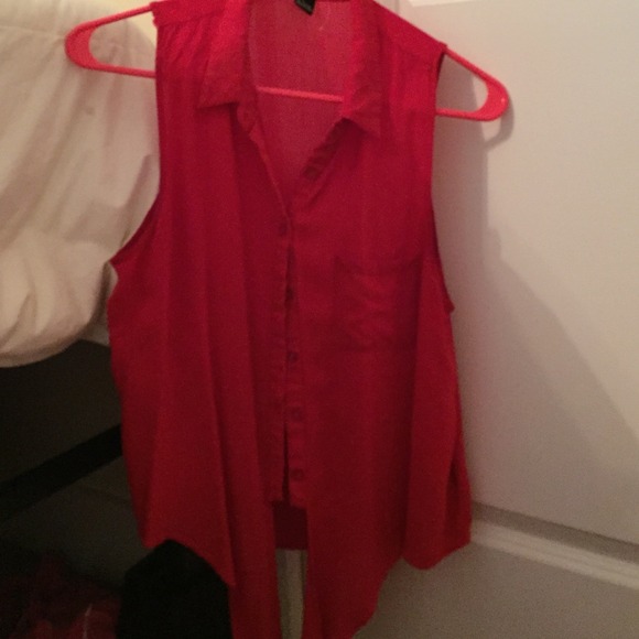 Button up tie shirt
