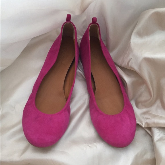 Jcrew magenta flats