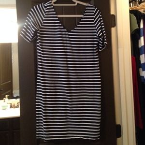 H&M black and white dress!