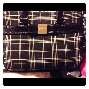 Kate spade black and white bag!