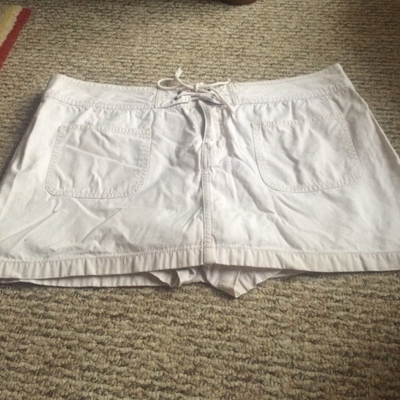 Light Kahki skirt and shorts! Skort