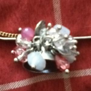 🎉🎉NEW ITEM! Pink and white beaded ring