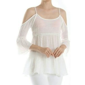 Off the shoulder boho top