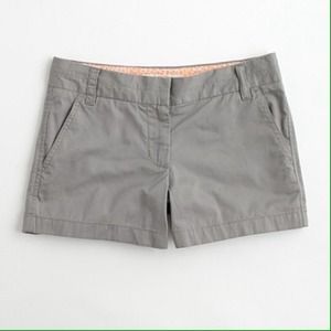 J. Crew grey chino shorts!