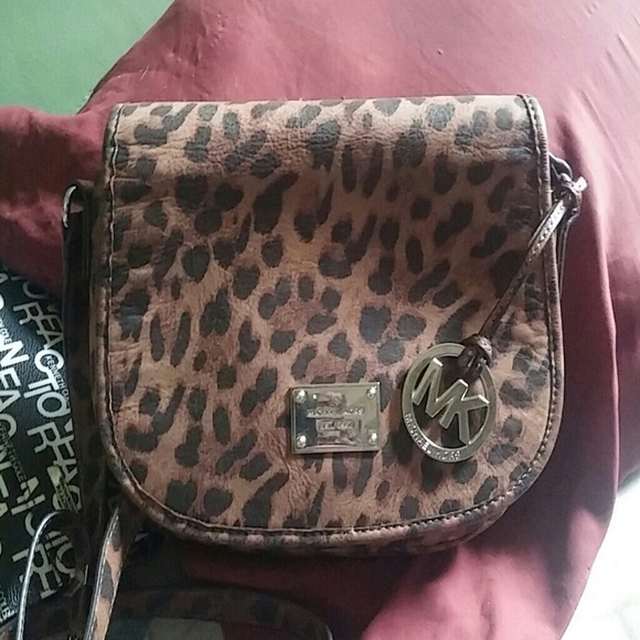 Authentic cheetah print MICHAEL KORS HANDBAG