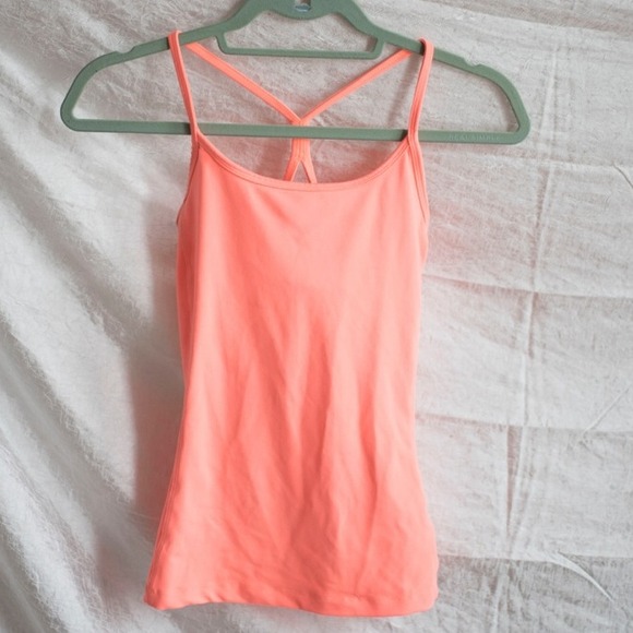 Coral Workout Top