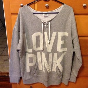 PINK oversized sweatshirt