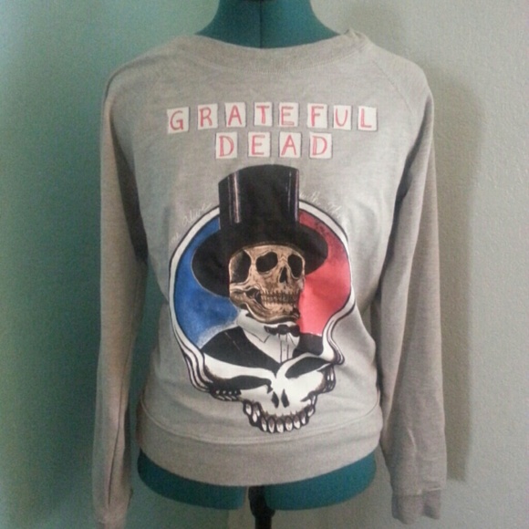 WET SEAL GRATEFUL DEAD SWEATSHIRT Abraham Lincoln