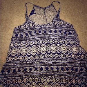 Patterned tank top