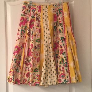 NWT Cute, Vibrant Patterned Skirt