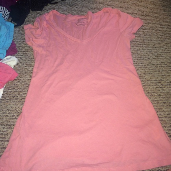 Coral pink t shirt!