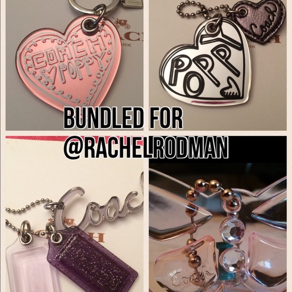 Coach hangtags bundle for @rachelrodman