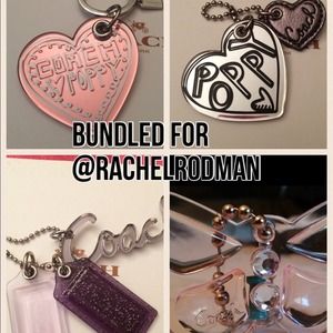 Coach hangtags bundle for @rachelrodman