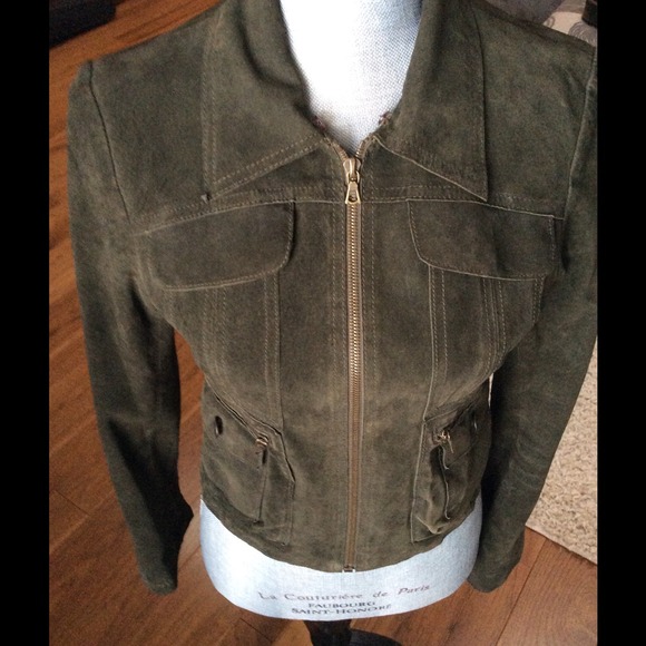 NWOT JOHN CARLISLE from NORDSTROM SUEDE JACKET