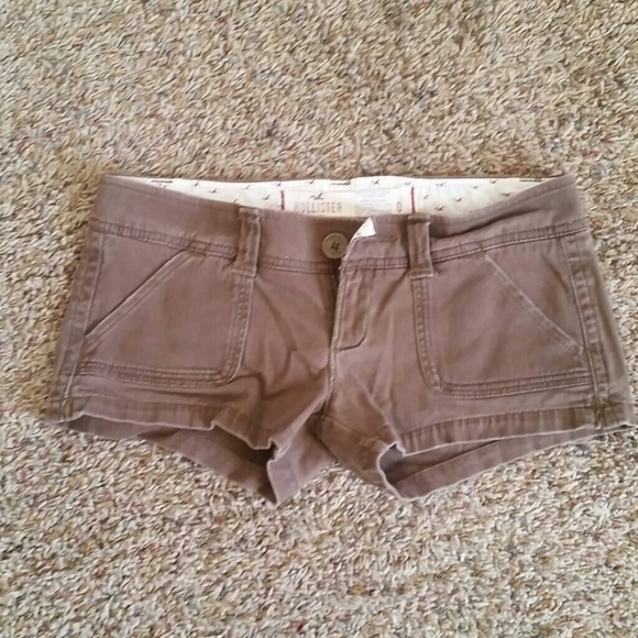Brown Hollister shorts