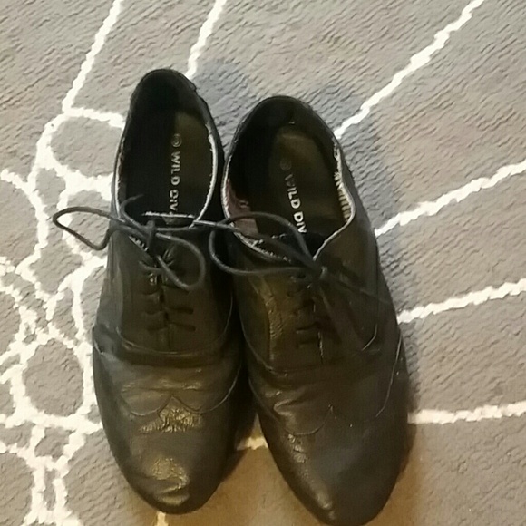 Black oxfords
