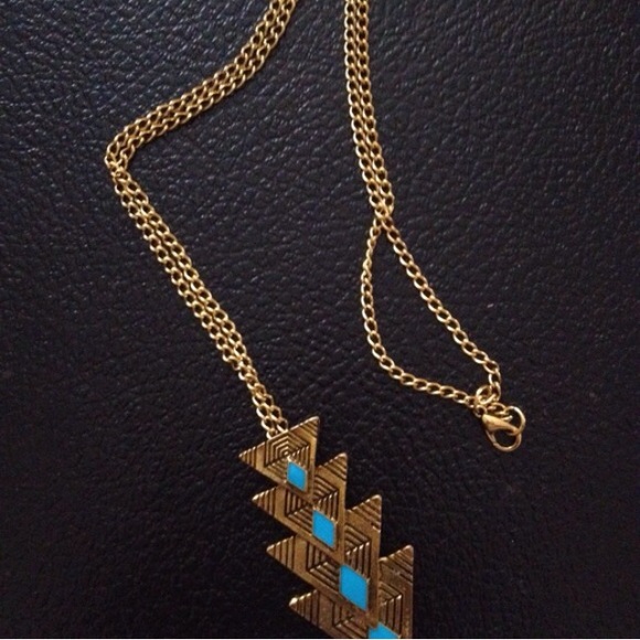 Turquoise pendant | Tri times a lady