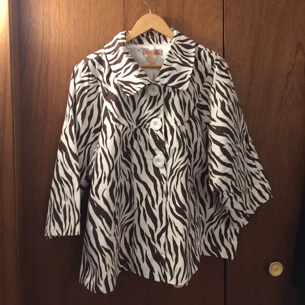 Paris Blues animal print blazer