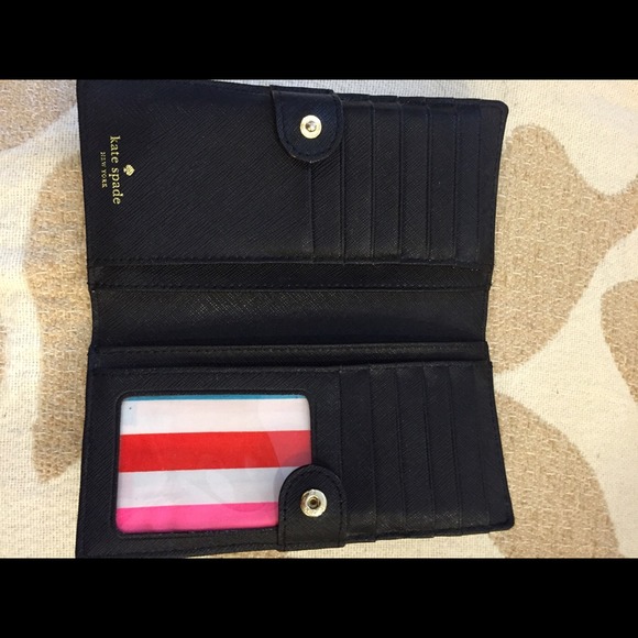 Kate Spade black wallet