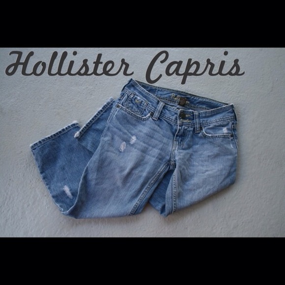 Hollister Co Jean Capris