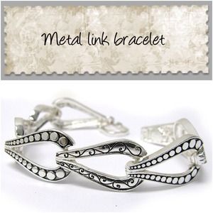 Metal Link Bracelet NWT
