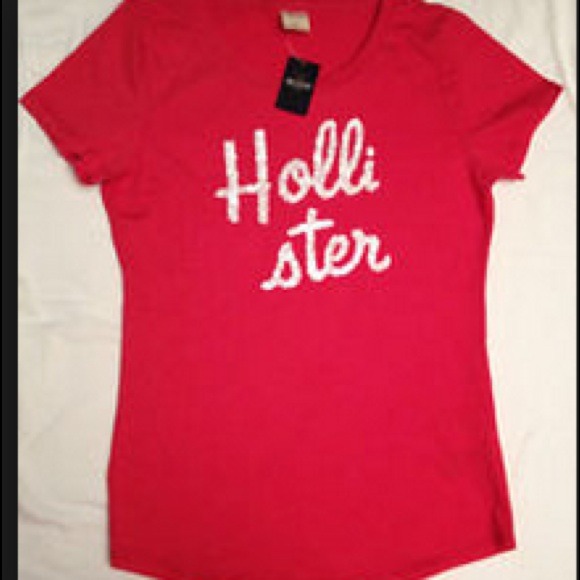 Red Hollister Tee