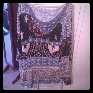 Free people long sweater