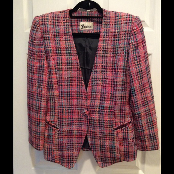 ❤️❤️SOLD Vintage multicolored Blazer❤️❤️