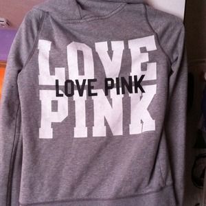 Zip up gray jacket