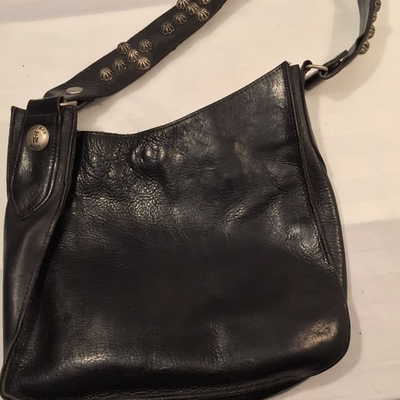 Two Bar West black Leather Purse