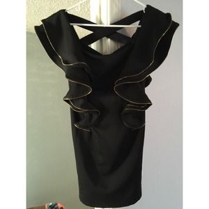 Black cocktail or homecoming dress