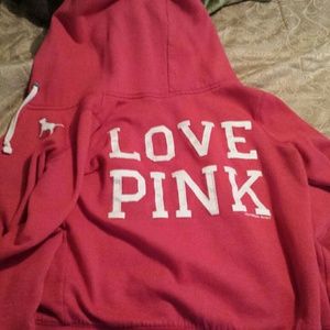 Victorias secret zip hoodie