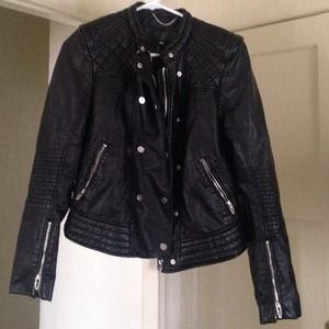 Leather jacket
