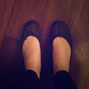 Brown Ballet Flats - size 8