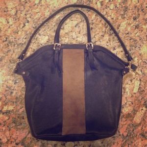 Black/brown Kelsi Dagger shoulder bag