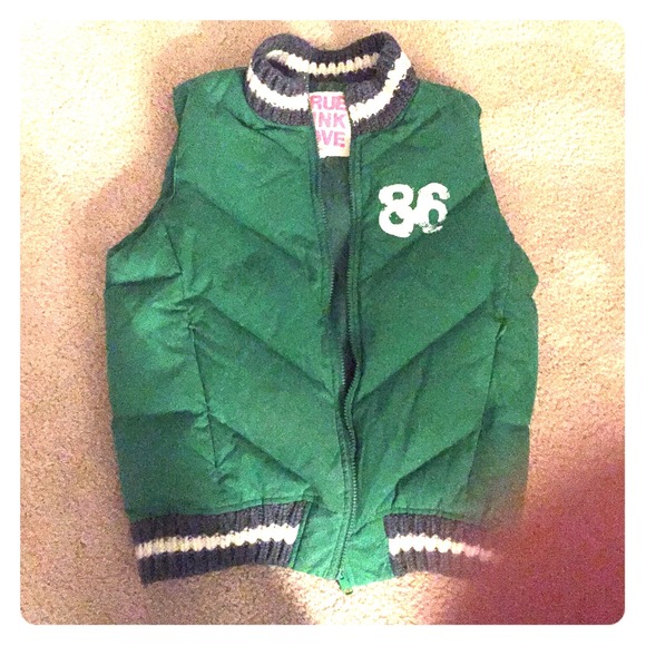 💚🍀VS PINK down blend VEST 💚🍀