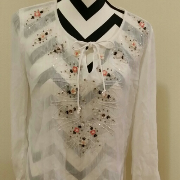 Ladies sequined New York & Company tunic