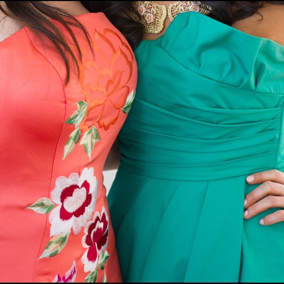 J. Crew Emerald Green Strapless Dress - Picture 4 of 4