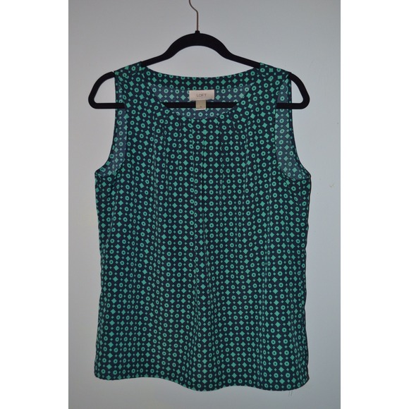 LOFT patterned blouse