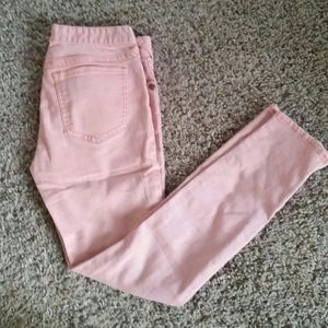 Free People salmon ankle jeans