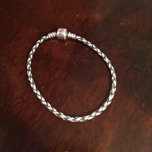 Pandora leather bracelet